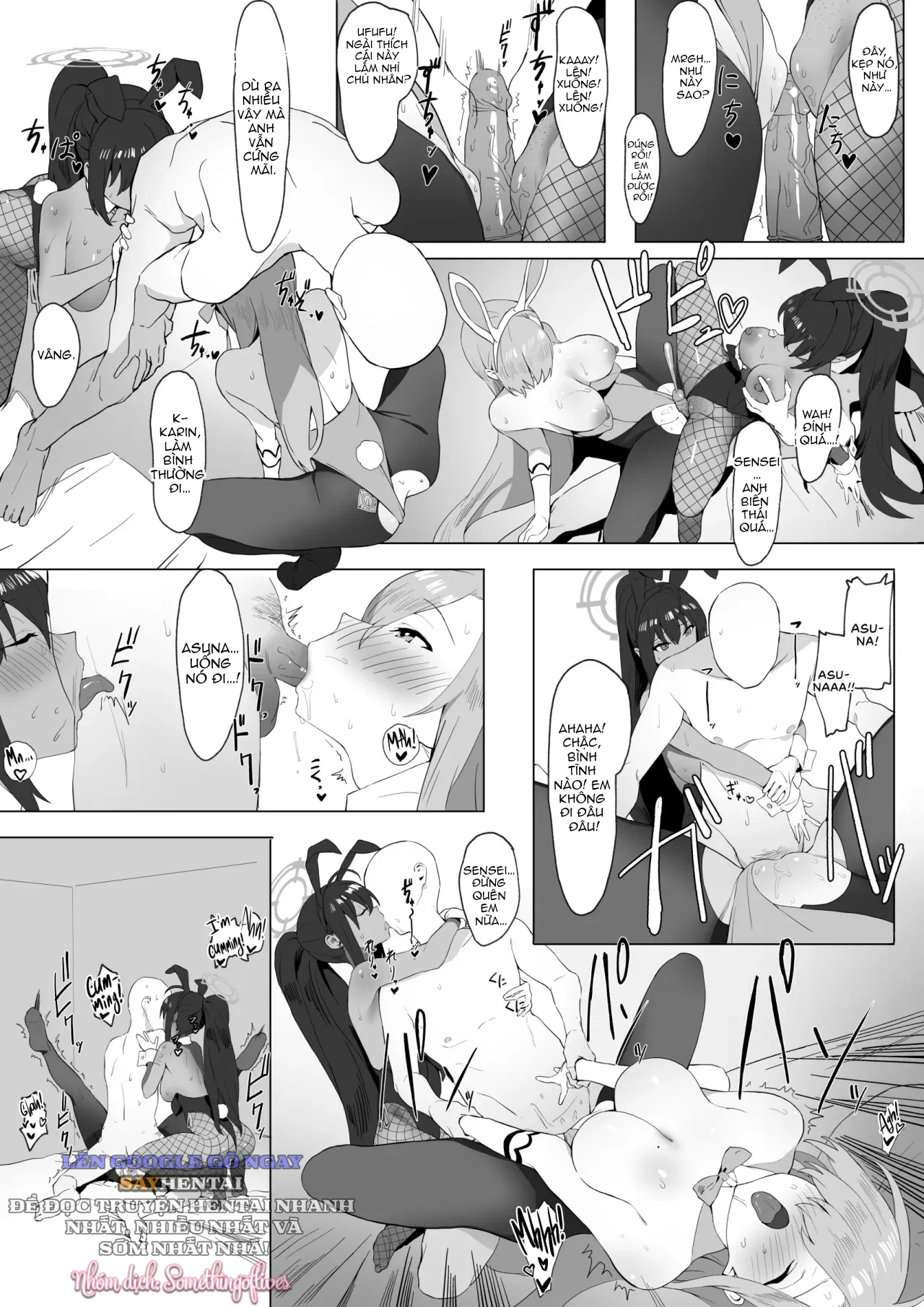 Sự Phục Vụ Tận Tâm Của Asuna và Karin - Trang 10