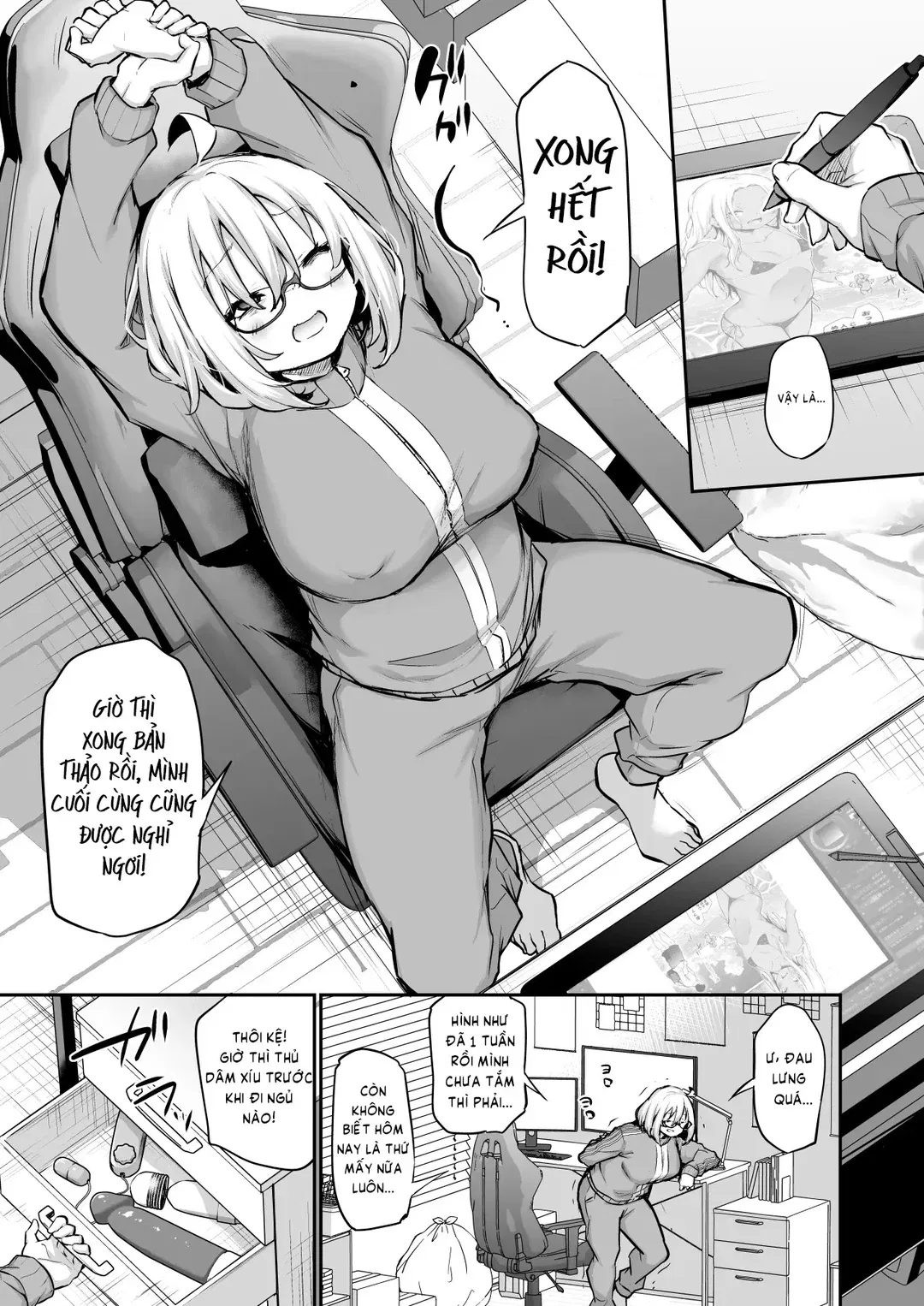 Furo Kyan Inkya Onna, Hatsu Kareshi Chinpo de Mesu ni Naru - Trang 4