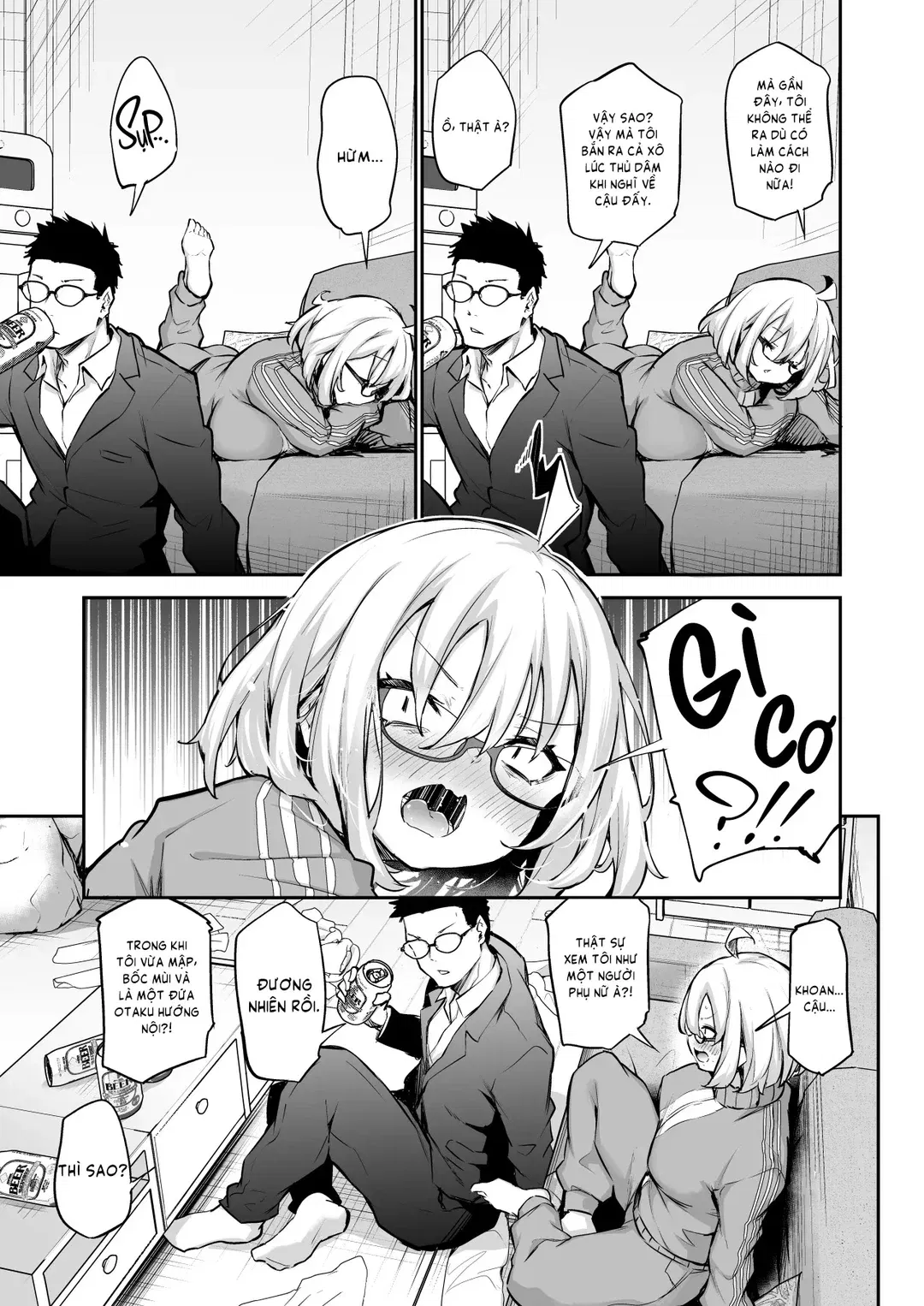 Furo Kyan Inkya Onna, Hatsu Kareshi Chinpo de Mesu ni Naru - Trang 8