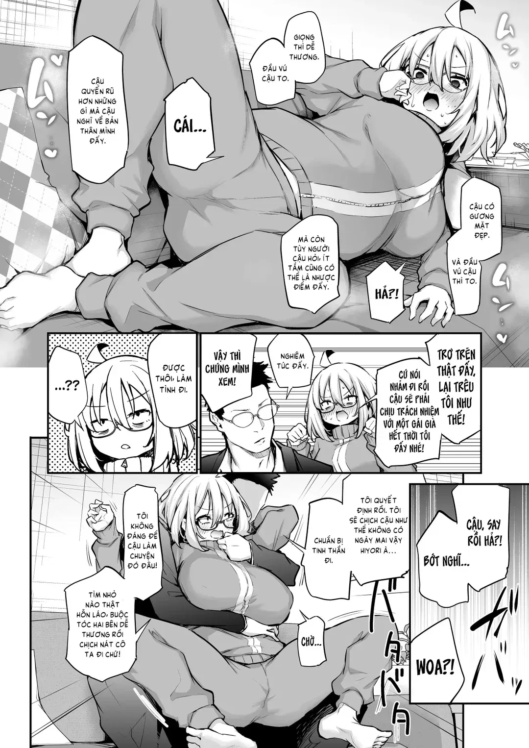 Furo Kyan Inkya Onna, Hatsu Kareshi Chinpo de Mesu ni Naru - Trang 9