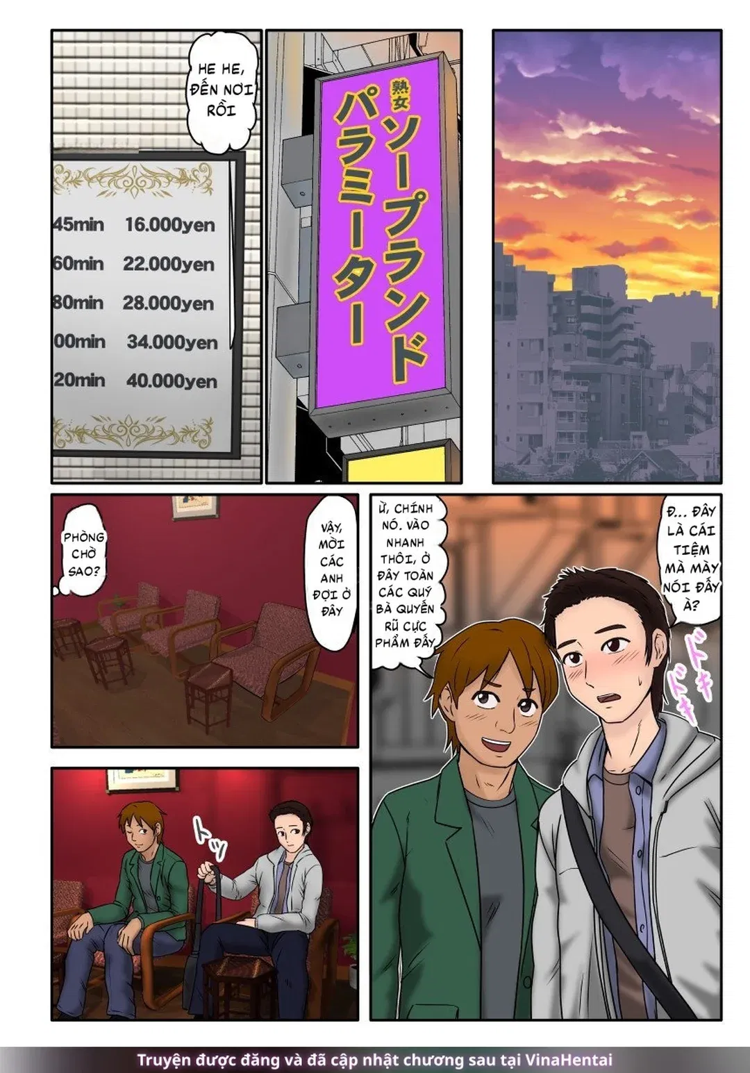 Mẹ làm việc ở MILF Soapland - Trang 3