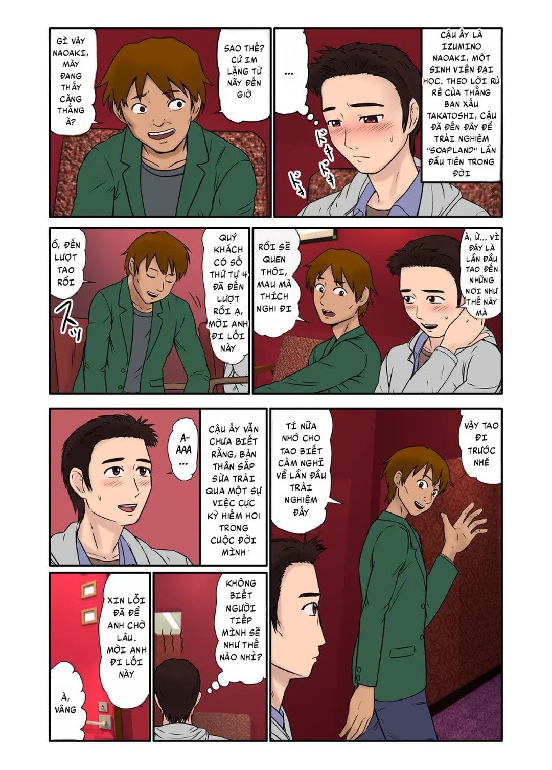 Mẹ làm việc ở MILF Soapland - Trang 4