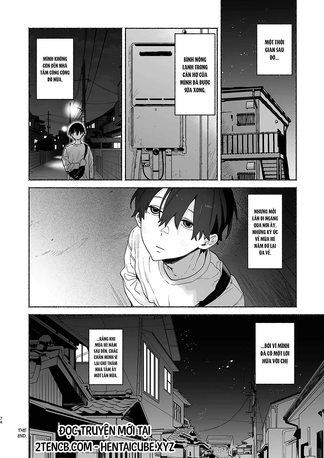 4 ngày hè Giao hòa cùng Chị gái Nhà tắm công cộng - Trang 73