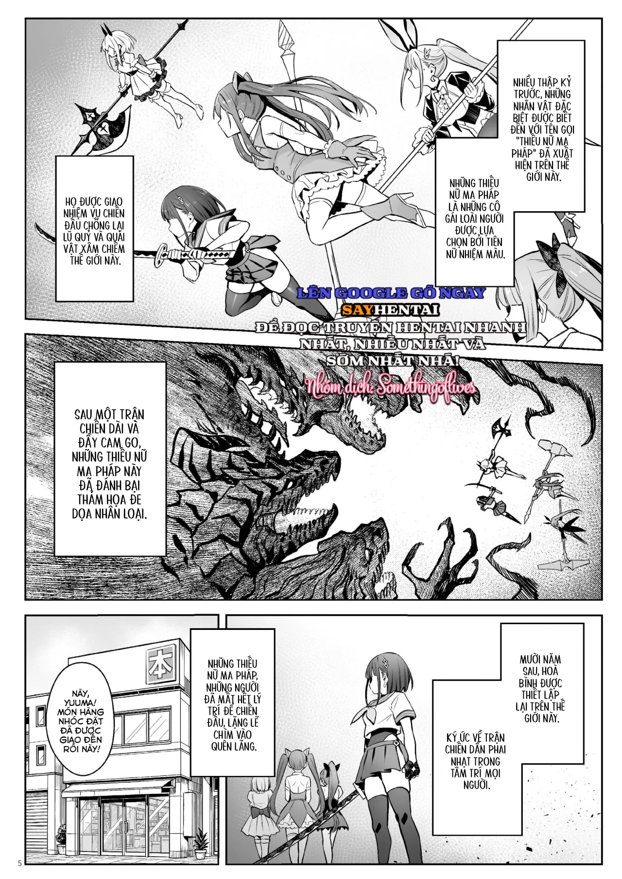 Chuyện nhà cựu thiếu nữ ma pháp - Trang 4