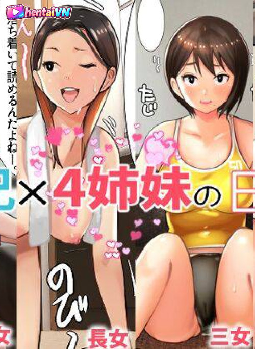 Ani x 4 Shimai no Nichijou-TRUYỆN MÀU