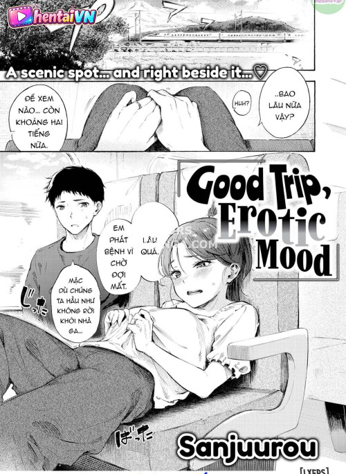 Chuyến đi vui vẻ, tâm trạng khiêu gợi