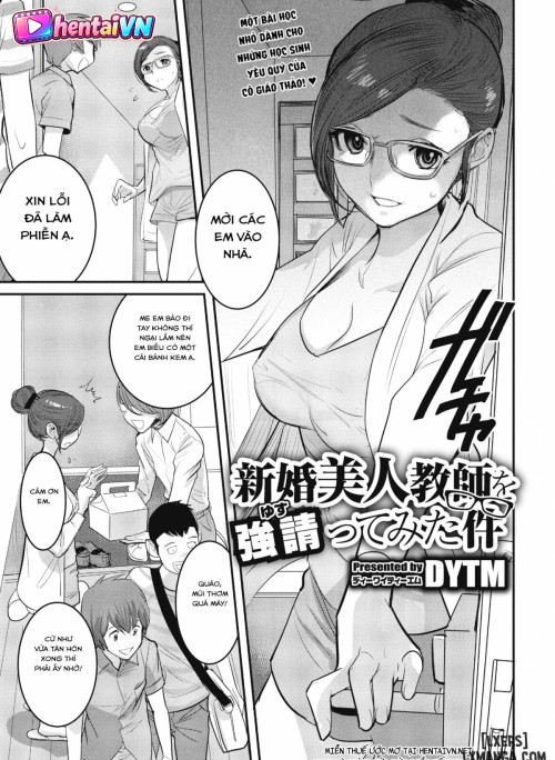 Forcing a Beautiful Newlywed Teacherr