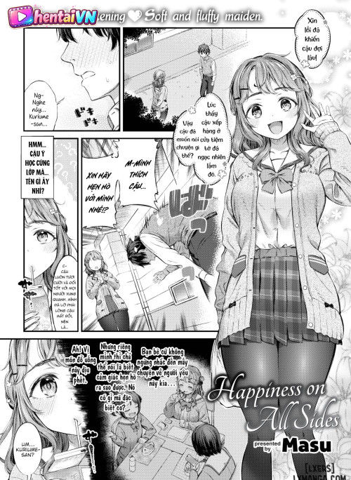 Happiness in every direction.