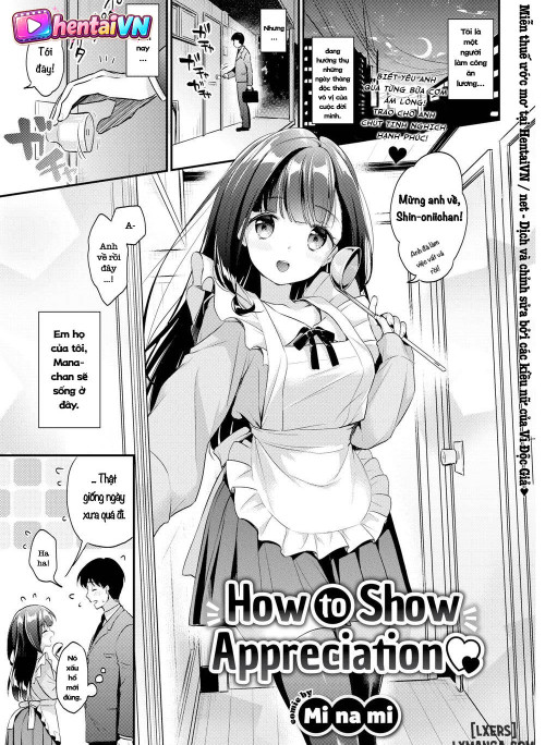 How To Show Appreciation