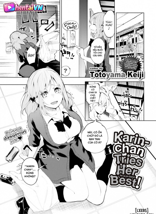 Karin-chan Tries Her Best
