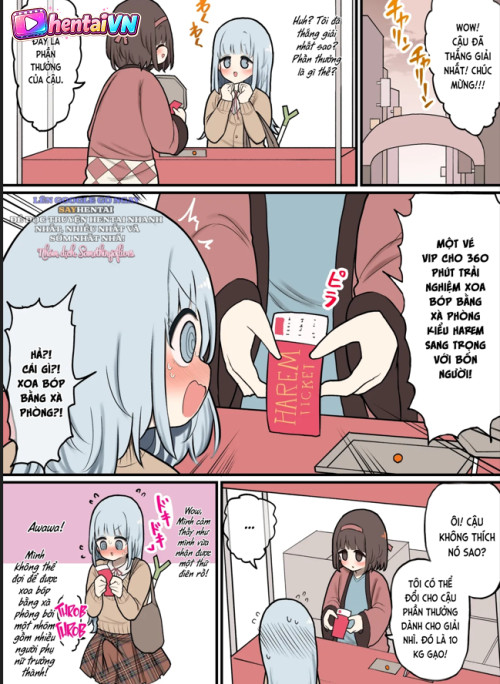 Koukyuu Soapland 360-fun nurunuru lotion play harem 4P ticket-Truyện Màu