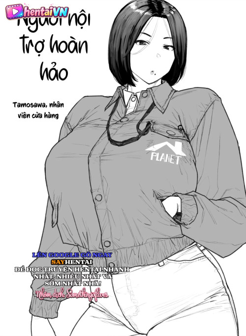 Người nội trợ ở trung tâm vật tư