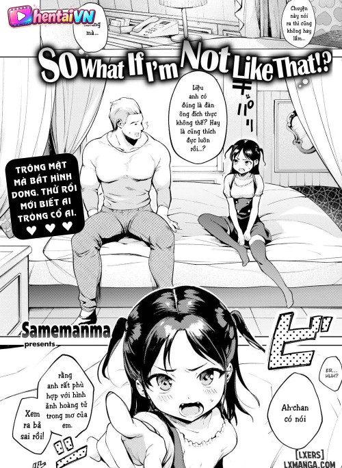 Thì sao nếu tôi không như thế