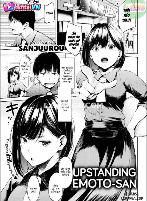 Upstanding Emoto-san